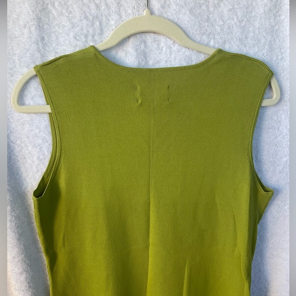 Chico’s Apparel Annie Sleeveless Knit Eden Green; NWT; M/8 - Picture 7 of 12